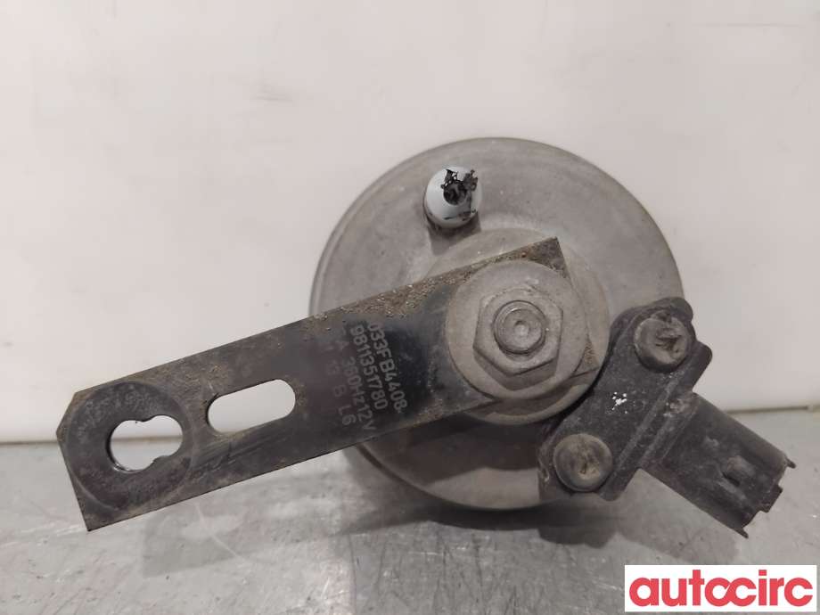 Horn/signalhorn til Peugeot Expert 2016-->> (Type III) (PEUGEOT|9811351780|)