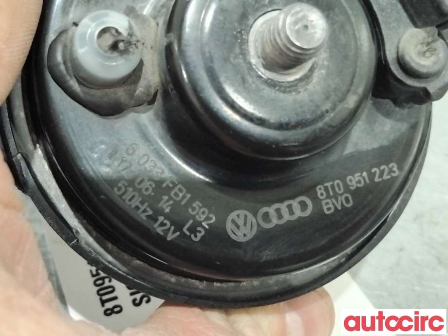 Horn/signalhorn til Audi A5 2007-2016 (Type I)  (AUDI|8T0951223|)