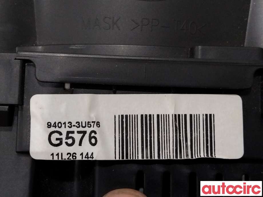 Instrumentpanel til Kia Sportage 2010-2016 (Type III)  (KIA|940133U036||94013-3U576)