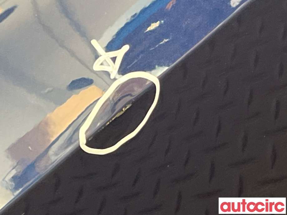Dør høyre bak til VW Polo 2014-2017 (Type V, Fase 2)  (VOLKSWAGEN|6R4833056J|)