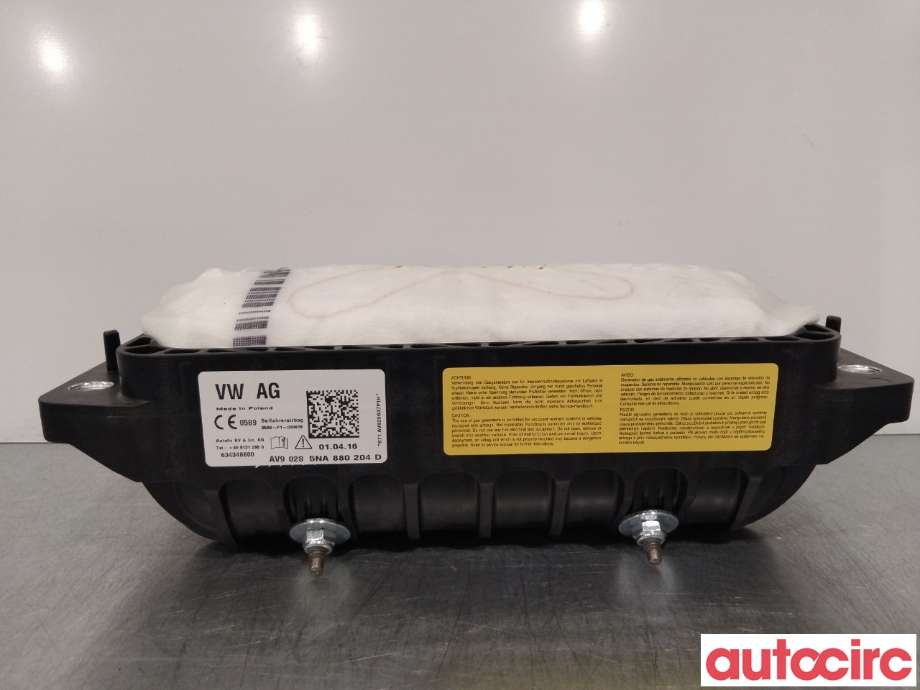 Airbag passasjer til VW Tiguan 2016-2020 (Type II, Fase 1)  (VOLKSWAGEN|5NA880204G|5NA880204H)