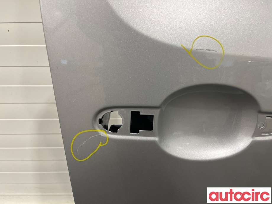 Dør høyre 2dørs til Renault Kangoo 2008-2021 (Type II)  (RENAULT|801004234R|801004113R)