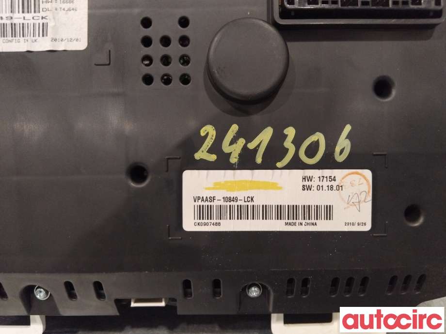 Instrumentpanel til Nissan Qashqai 2010-2014 (Type I, Fase 2)  (NISSAN|24810BR50E|)