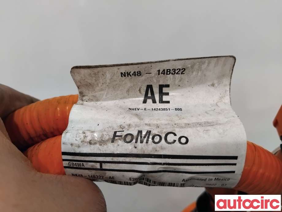 Kabel høy volt (HV) hybrid til Ford Transit Connect 2018-->> Type II, Fase 2 (FORD|2639643||NK48-14B322AE)