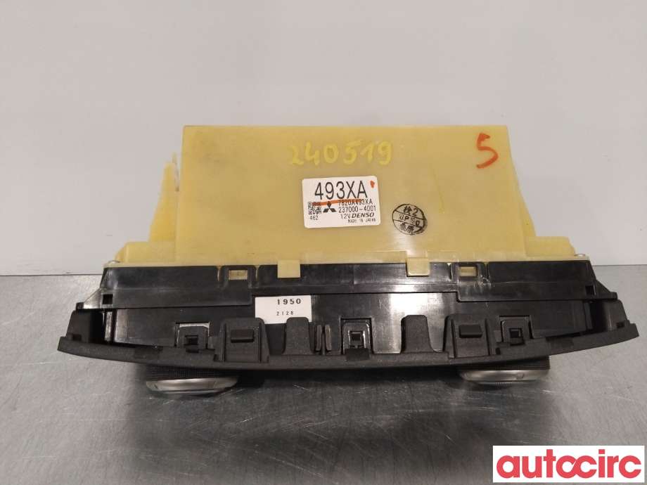 Varmeapparat betjening til Mitsubishi Pajero 2007-2016 (Type IV, Fase 1)  (MITSUBISHI|7820A493XA|)