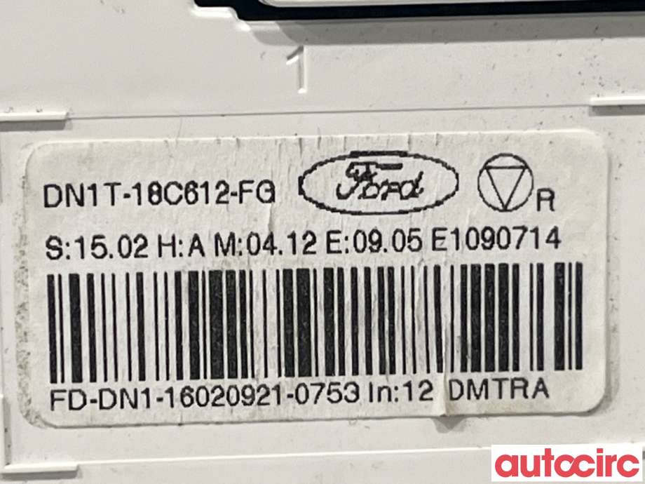 Varmeapparat betjening til Ford Ecosport 2016-->>  (FORD|1920468)