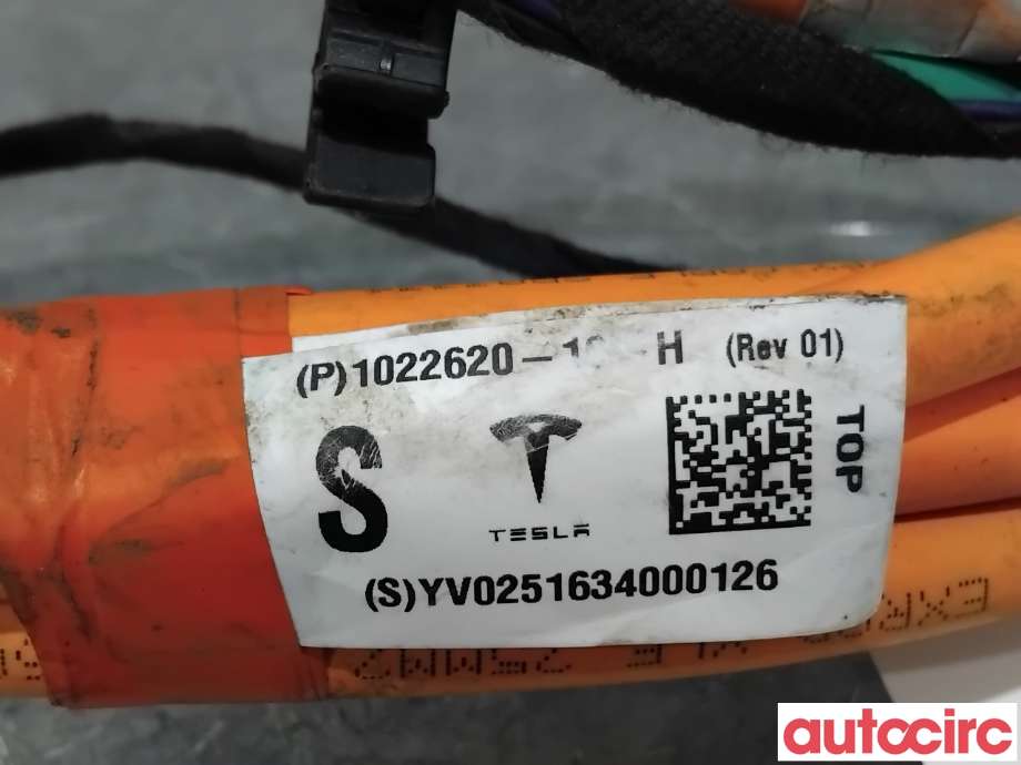 Kabel høy volt (HV) hybrid til Tesla Model S 2016-2021 (Fase 2)  (TESLA|1022620-10-H|)
