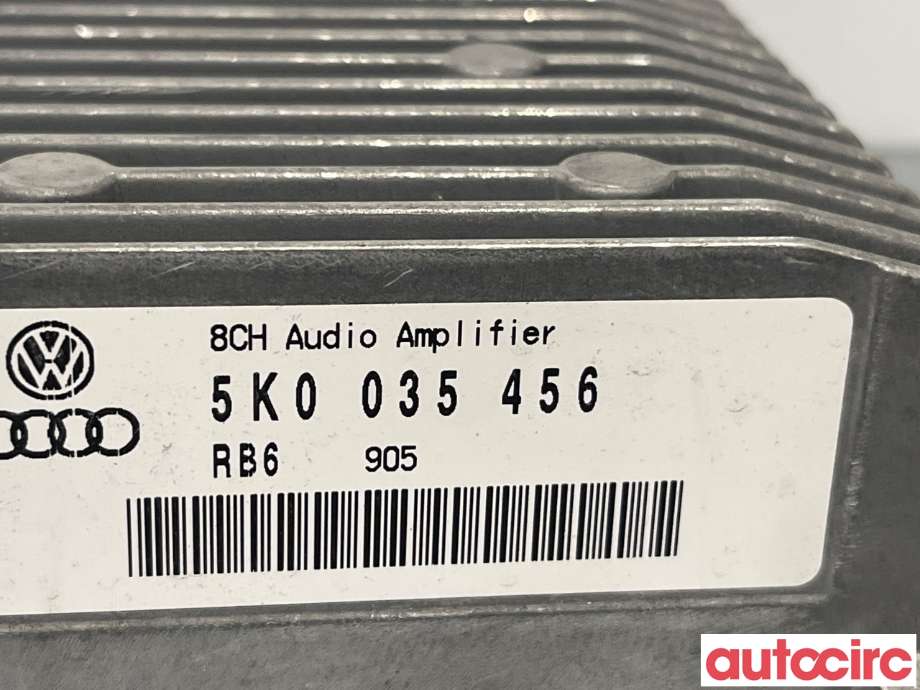 Bilstereo forsterker til VW Tiguan 2007-2011 (Type I, Fase 1)  (VOLKSWAGEN|5K0035456)