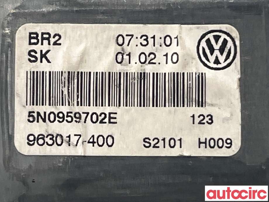Ruteheis høyre foran til VW Tiguan 2007-2011 (Type I, Fase 1)  (VOLKSWAGEN|5N0959702||5N0959702E)