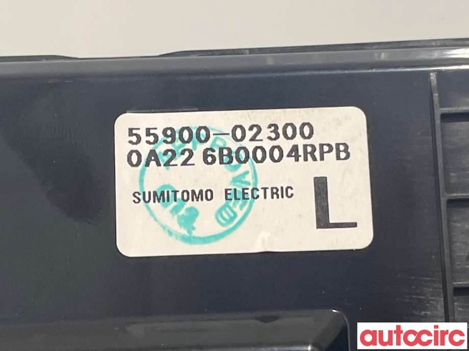 Varmeapparat betjening til Toyota Auris 2010-2012 (Type I, Fase 2)  (TOYOTA|5590002300)