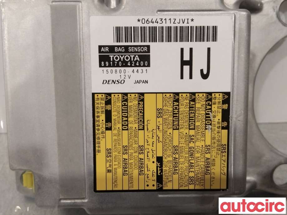 Airbag elektronikk til Toyota RAV4 2016-2019 (Type IV, Fase 2)  (TOYOTA|8917042400|)