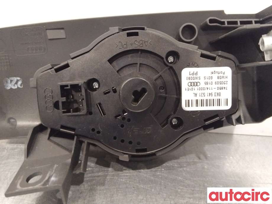 Bryter lys til Audi A4 2007-2014 (Type IV) (B8) (B8) (AUDI|8K0941531AS|)