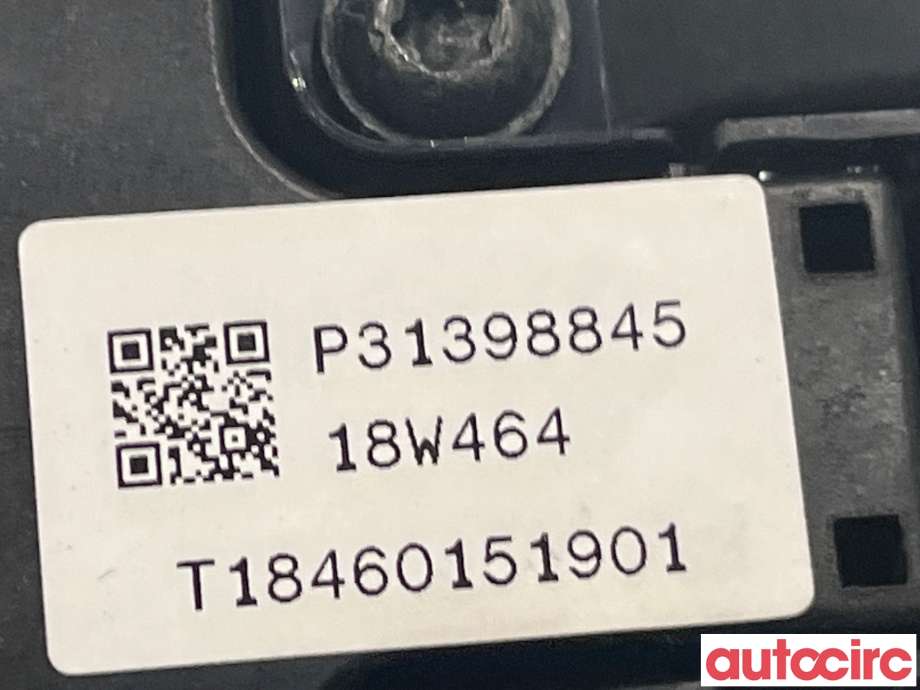 Varmeapparat betjening til Volvo V90 / V90 CC / S90 2016-->>  (VOLVO|31398845)