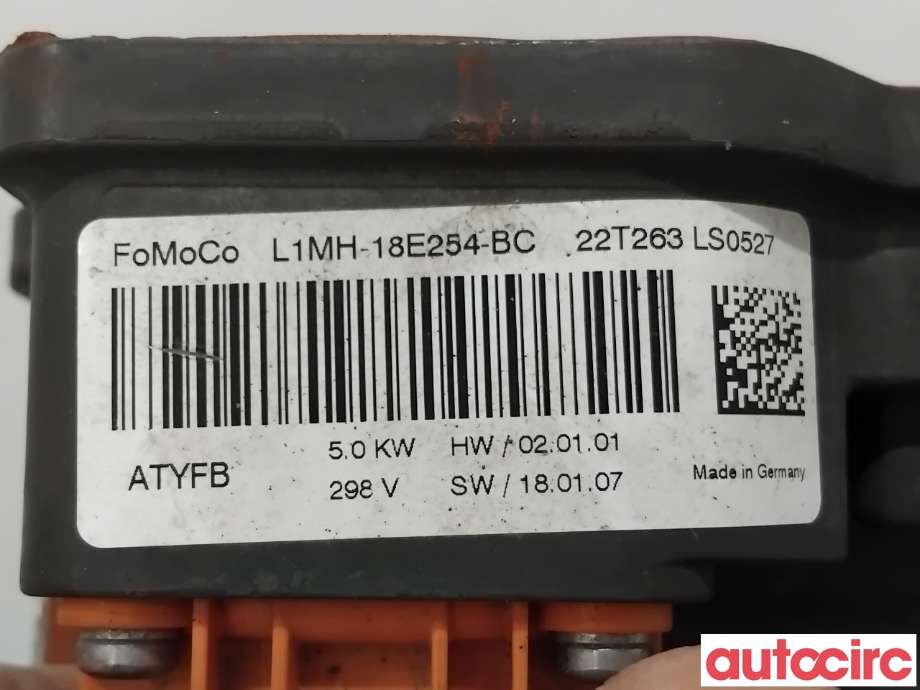 Motorvarmer elektrisk til Ford Transit Connect 2018-->> Type II, Fase 2  (FORD|2570715||L1MH-18E254-BC)