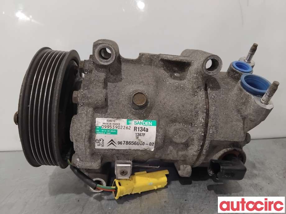 Aircondition kompressor til Peugeot 208 2012-2019 (Type I)  (PEUGEOT|1607424980|SD6C121367|1671553680)
