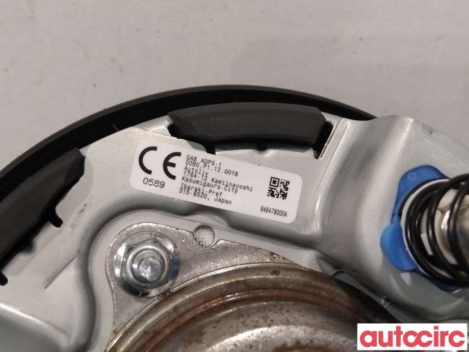 Airbag rattpute til Mazda CX-30 2020-->>  (MAZDA|BDEM-57-K00B|)