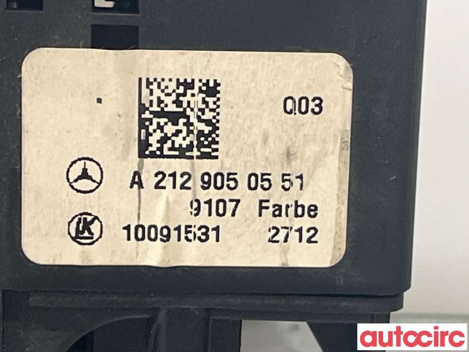 Bryter lys til Mercedes A-Klasse 2012-2018 (W176) (W176) (MERCEDES|A2129050551)