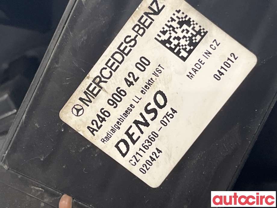 Varmeapparat motor til Mercedes A-Klasse 2012-2018 (W176) (W176) (MERCEDES|A2469064200)