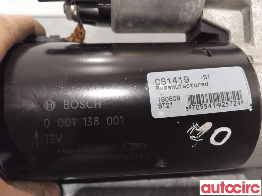 Starter til BMW 3-Serie 2005-2011 (E90/E91/E92/E93) (E90/E91/E92/E93) (BMW|12417638194|0001138001|)