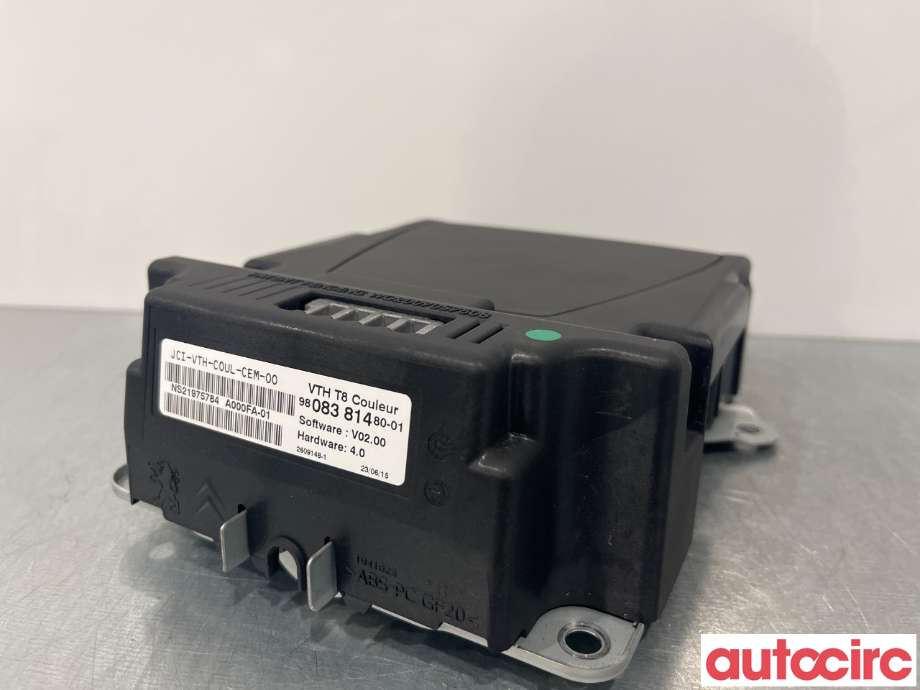 Multimedia display (MCU - Media Controller Unit) til Peugeot 3008 2009-2016 (Type I)  (PEUGEOT|6593K2)