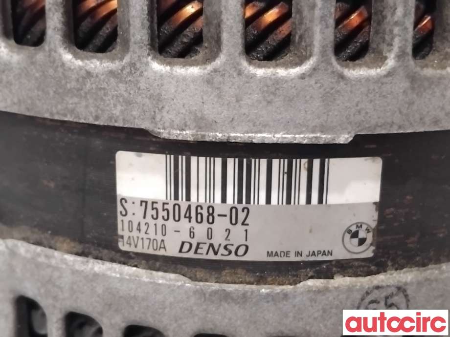 Dynamo til BMW 3-Serie 2005-2011 (E90/E91/E92/E93) (E90/E91/E92/E93) (BMW|12317550468|104210-6021|7550468)