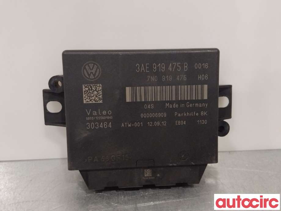 Styreenhet parkering til VW Passat 2011-2015 (B7) (B7) (VOLKSWAGEN|3AE919475C|)