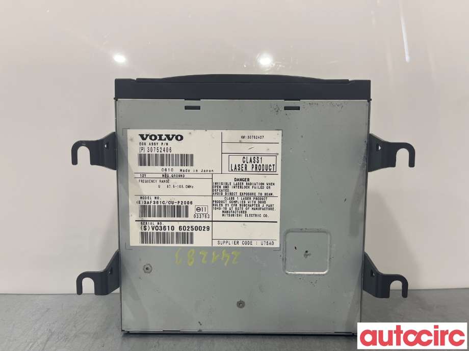 Bilstereo diverse til Volvo XC90 2007-2014 (Type I, Fase 2)  (VOLVO|36051128)