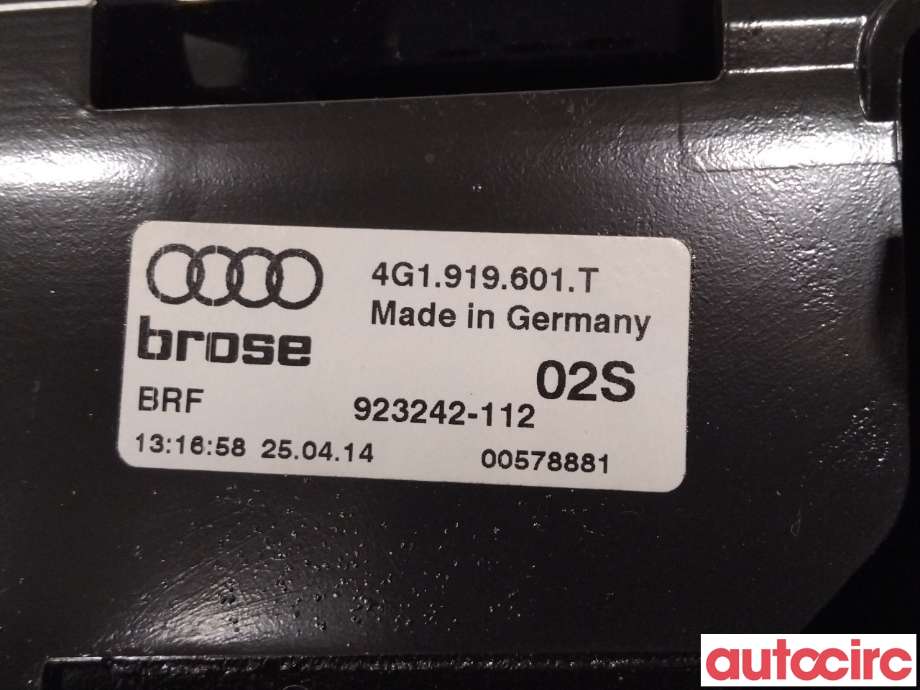 Multimedia display (MCU - Media Controller Unit) til Audi A6, Allroad 2012-2014 (Type III, Fase 1) (C7) (C7) (AUDI|4G0919607J|)