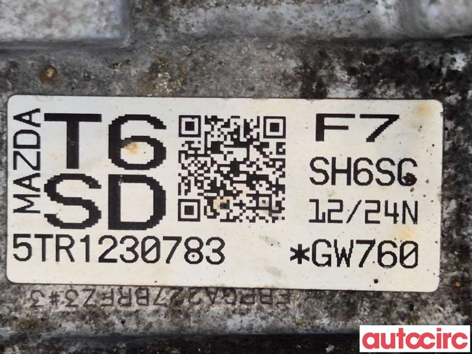 Girkasse automat til Mazda CX-5 2012-2017 (Type I)  (MAZDA|GW76-03-000|)