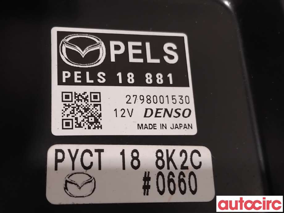 Styreenhet motor til Mazda CX-5 2012-2017 (Type I)  (MAZDA|PELS-18-881A|2798001530|PELS18881)