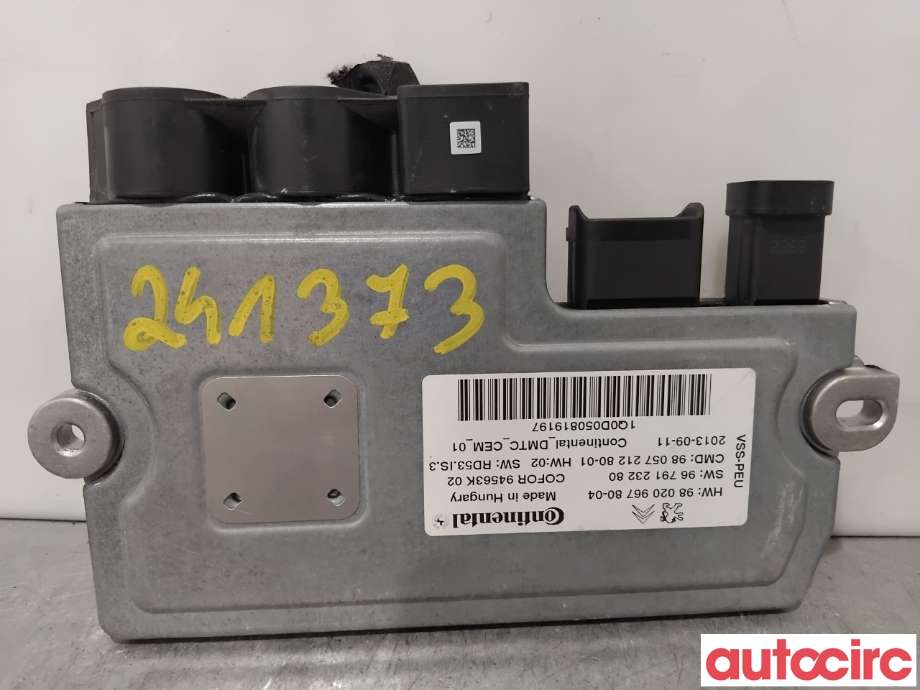 Styreenhet tenning til Peugeot 2008 2013-2019 (Type I)  (PEUGEOT|9805721280|94563K|9802096780)