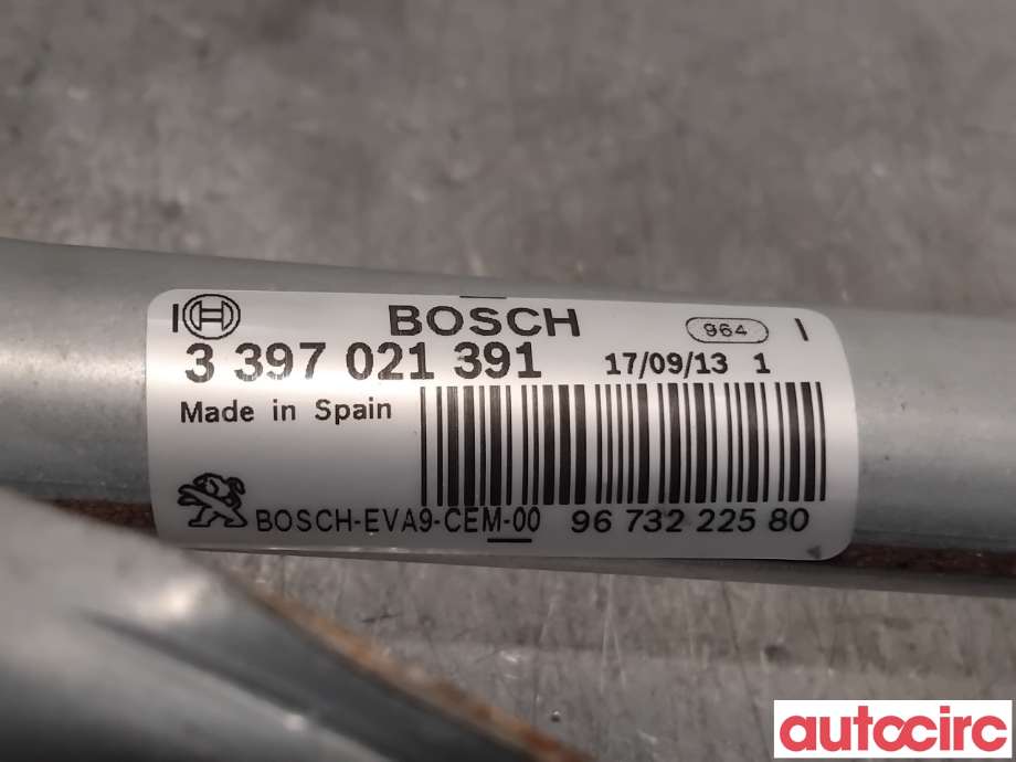 Viskermotor frontrute til Peugeot 2008 2013-2019 (Type I)  (PEUGEOT|9673222580|0390241540)