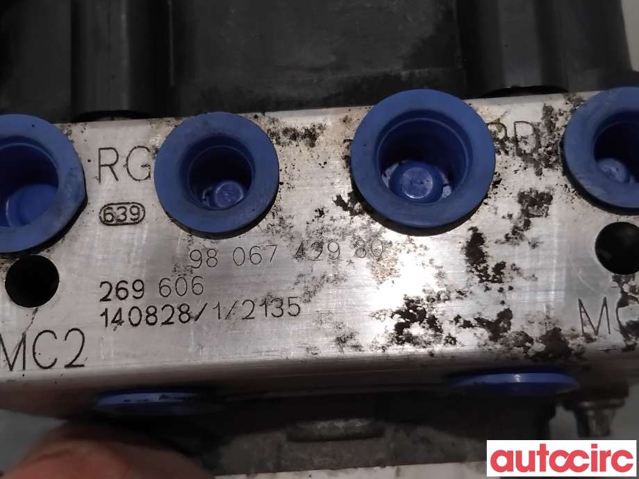 ABS sentral til Peugeot 308 2013-2021 (Type II)  (PEUGEOT|1612843180|0265244181|1613126380)