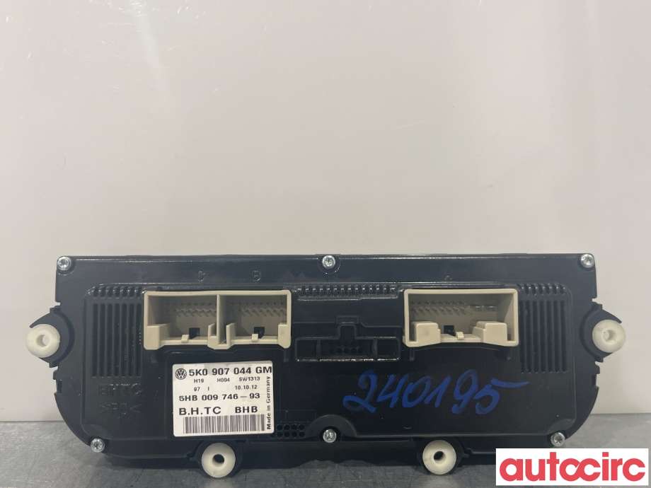 Varmeapparat betjening til VW Golf VI 2008-2012  (VOLKSWAGEN|5K0907044)