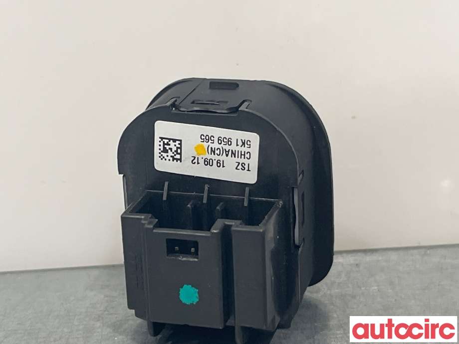Bryter speil til VW Golf VI 2008-2012  (VOLKSWAGEN|5K1959565|)