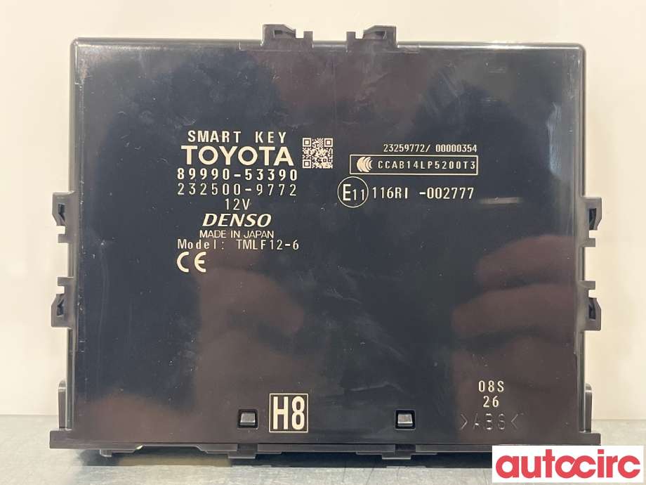 Styreenhet nøkkelfri/keyless til Lexus IS, 2013-2020 (Type III) (XE30) (XE30) (LEXUS|8999053390)