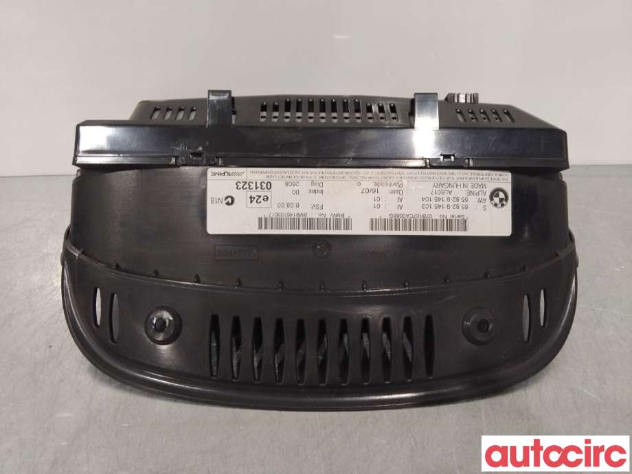 Instrumentpanel til BMW 3-Serie 2005-2011 (E90/E91/E92/E93) (E90/E91/E92/E93) (BMW|62109316134|)