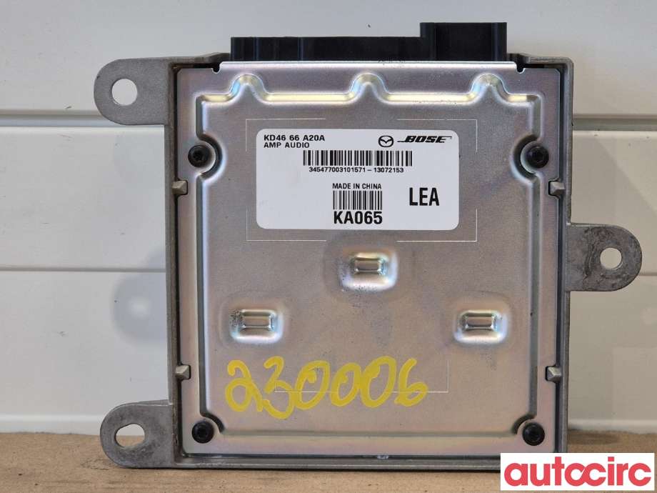 Bilstereo forsterker til Mazda CX-5 2012-2017 (Type I)  (MAZDA CX-5|KE68-66-A20|KA065|)