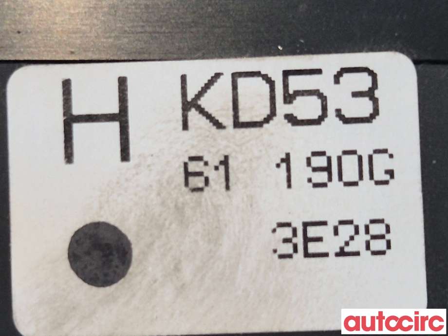 Varmeapparat betjening til Mazda CX-5 2012-2017 (Type I)  (MAZDA CX-5|KR84-61-190B||KD5361190G)