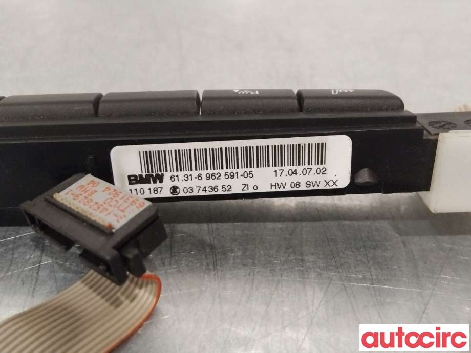 Bryter setevarme til BMW 3-Serie 2005-2011 (E90/E91/E92/E93) (E90/E91/E92/E93) (BMW|61319123756|)
