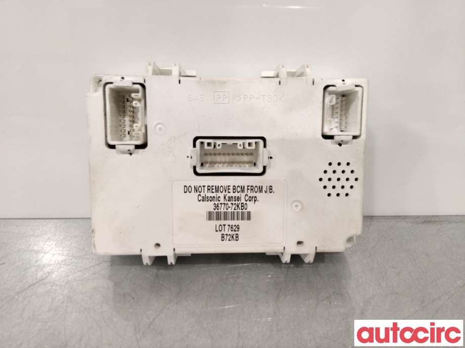 Sikringsboks til Suzuki Swift 2005-2010 (SUZUKI|3678072KF2|36770-72KB0|)