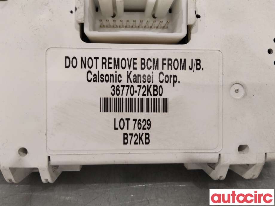 Sikringsboks til Suzuki Swift 2005-2010 (SUZUKI|3678072KF2|36770-72KB0|)