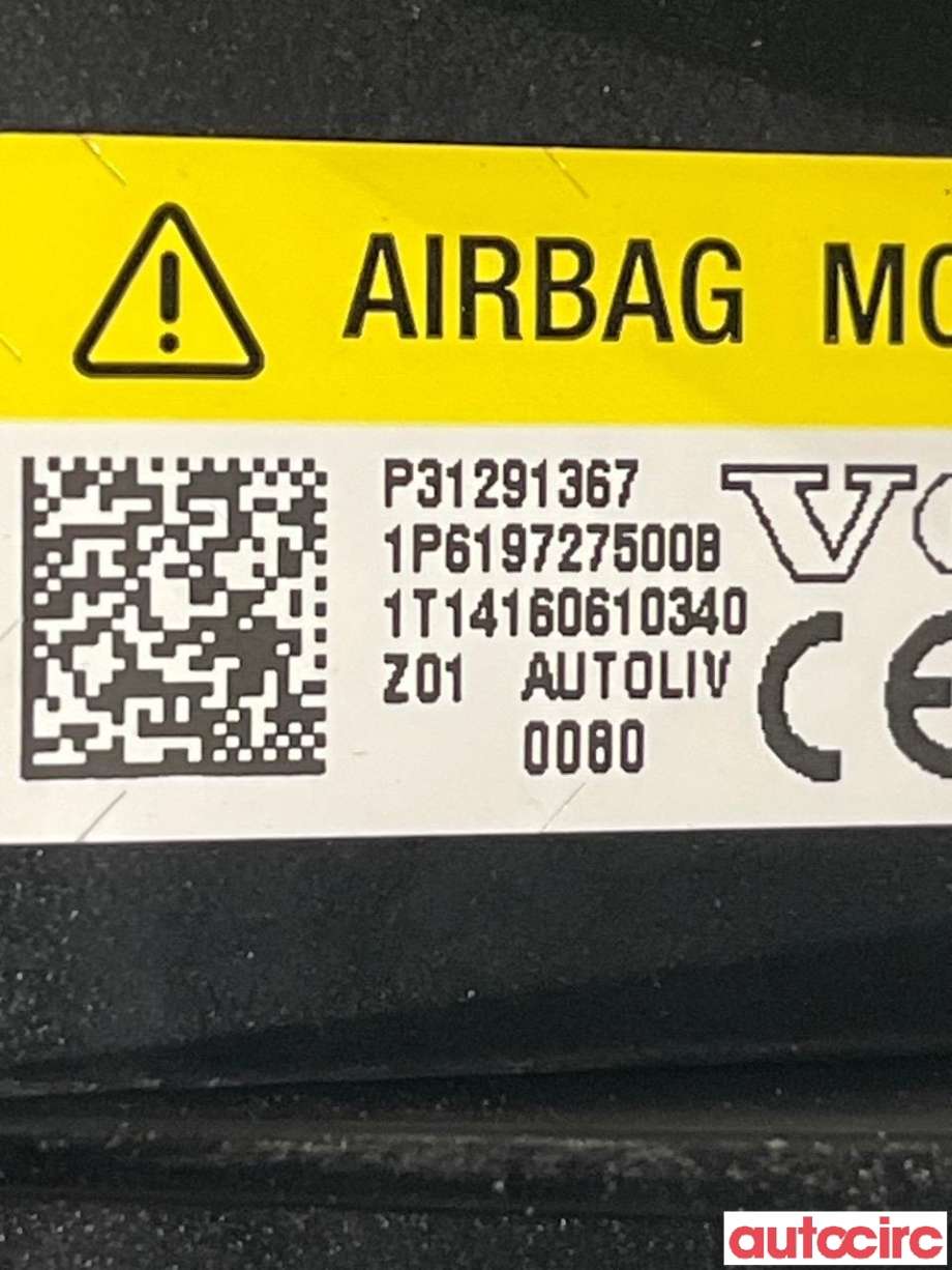 Airbag passasjer til Volvo V40 2012-2019  (VOLVO|31291367)