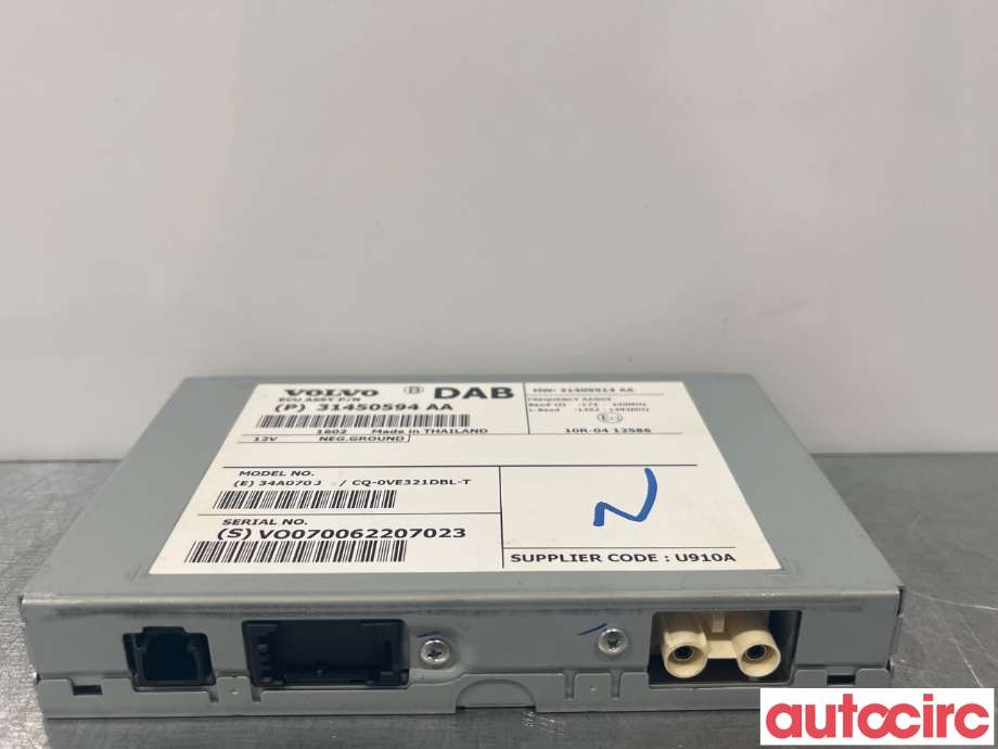 Bilstereo diverse til Volvo V40 2012-2019  (VOLVO|31667304)