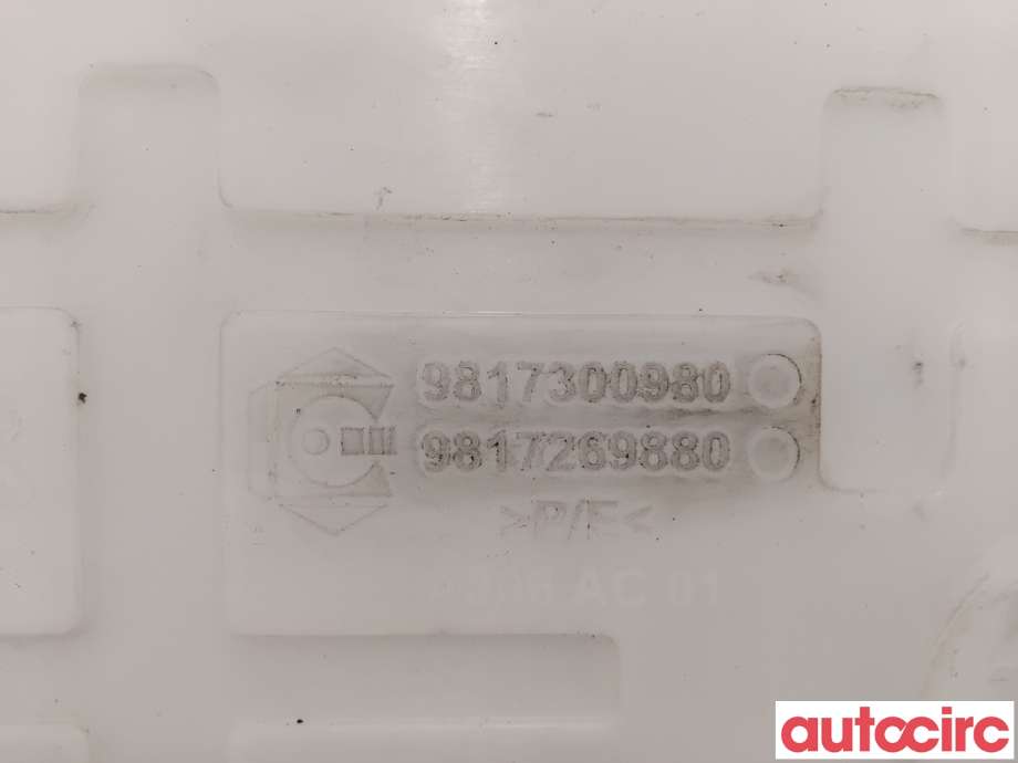 Spylertank til Peugeot Partner 2019-->> (Type III)  (PEUGEOT|9817300980||9820669080)