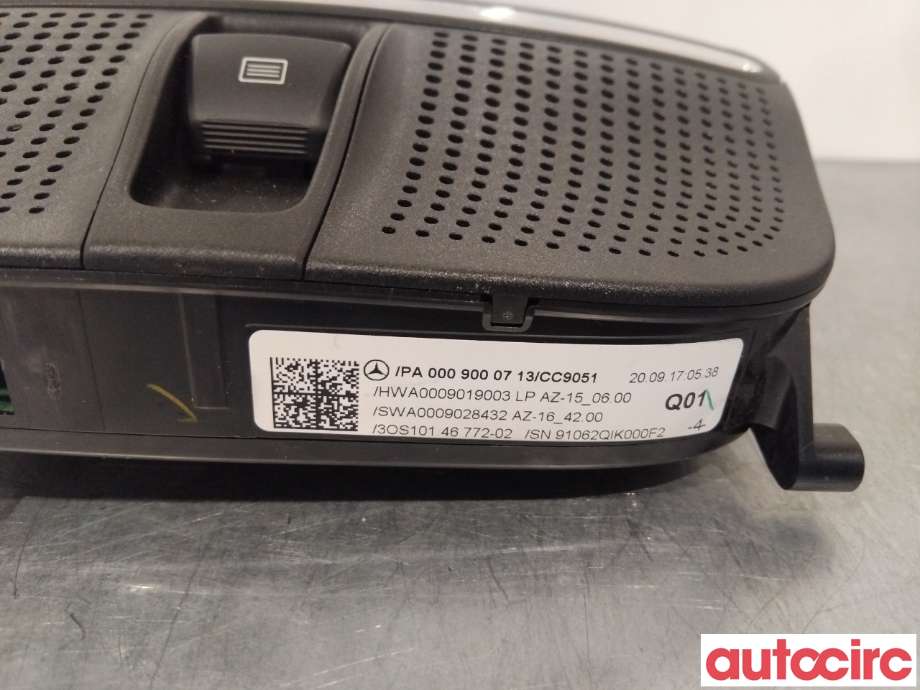 Taklyspanel til Mercedes E-Klasse 2016-2023 (W213) (W213) (MERCEDES|A0009000713|)