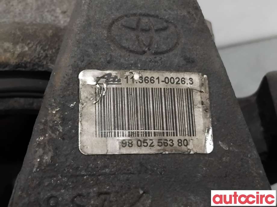 Bremsecaliper høyre foran til Peugeot Expert 2016-->> (Type III)  (PEUGEOT|1651761480|113661-00263|9805256380)