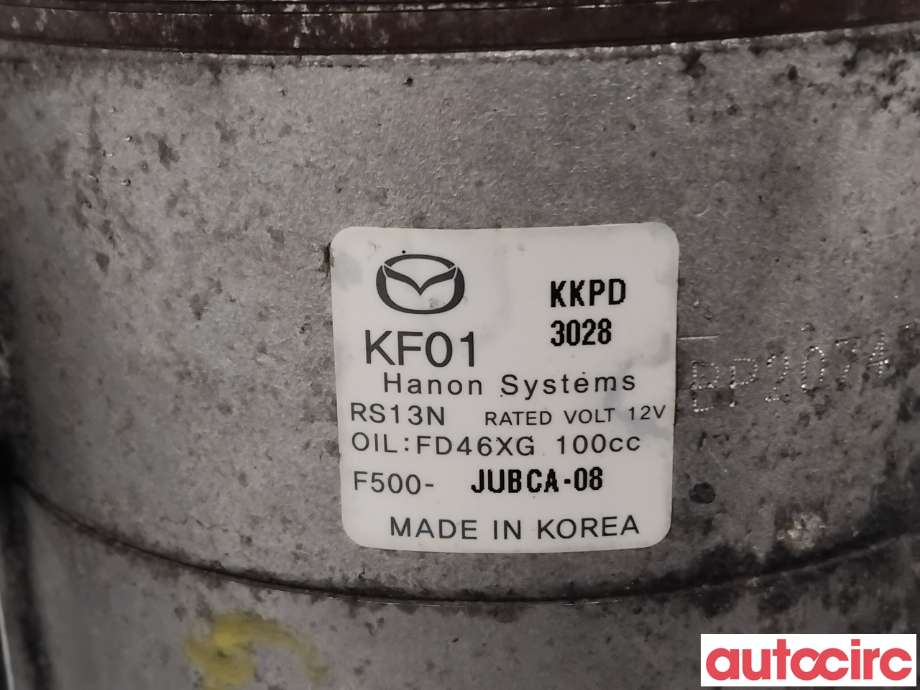 Aircondition kompressor til Mazda CX-5 2012-2017 (Type I) (MAZDA|KF01-61-450A|F500-JUBCA-08|KF01)