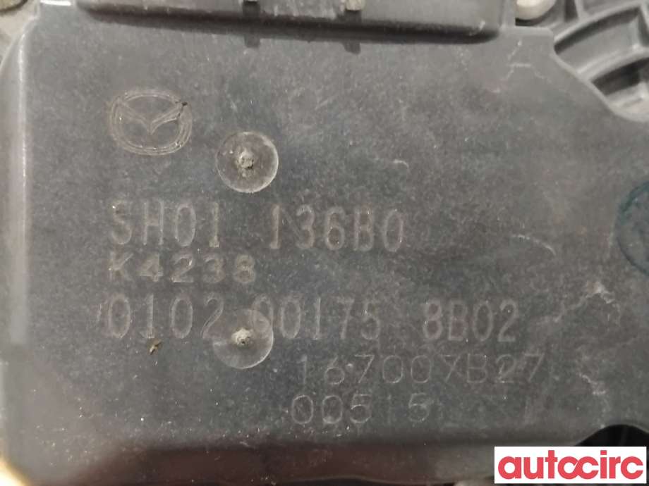 Spjeldhus til Mazda CX-5 2012-2017 (Type I)  (MAZDA|SHY1-13-6B0||SH01136B0)