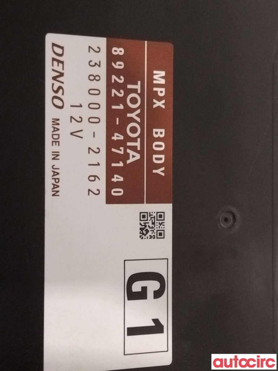 Styreenhet diverse til Toyota Prius 2009-2016 (Type III) (COMBI) (COMBI) (TOYOTA|8922047560|)